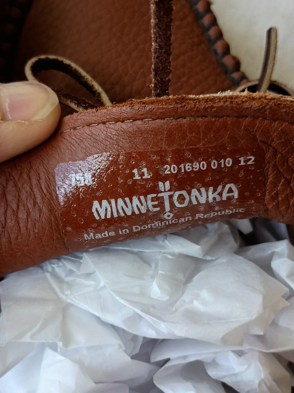 Minnetonka Men's Chestnut Brown Leather Boat Loafer Driving Shoes_11